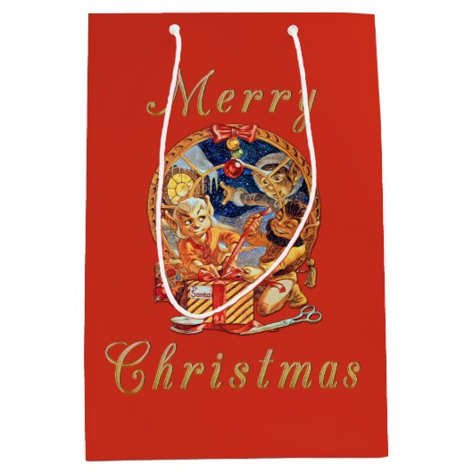 Het laatste pakket medium cadeauzakje (Voorkant)