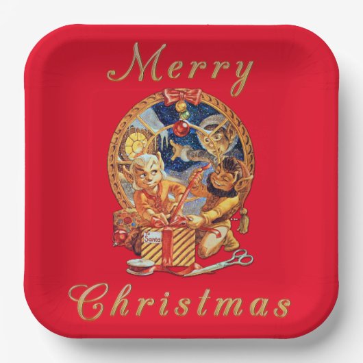 Het laatste pakket papieren bordje (Voorkant)