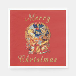 Het laatste pakket servet