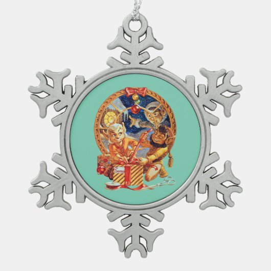 Het laatste pakket Snowflake Ornament (Voorkant)