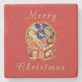 Het laatste pakket stenen onderzetter