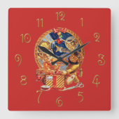 Het laatste pakket vierkante klok (Voorkant)