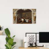 Het laatste Poster met een fijne kunst van Sebasti (Thuiskantoor)