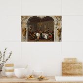 Het laatste Poster met een fijne kunst van Sebasti (Keuken)