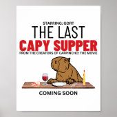 Het laatste Poster van de Capy Supper Funny Capyba (Voorkant)
