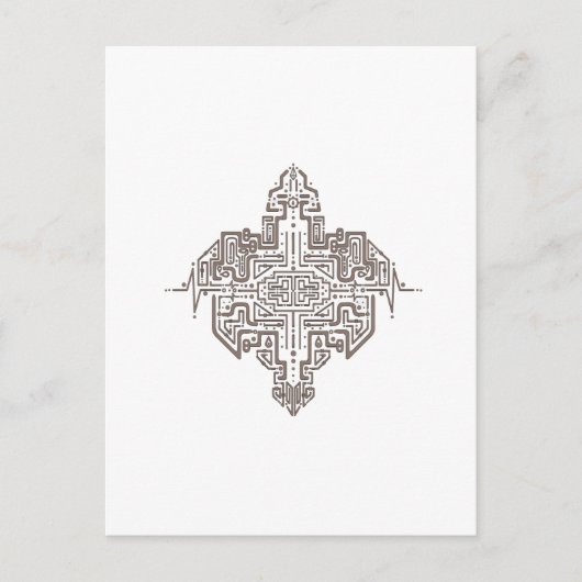 Het laatste raster briefkaart (Voorkant)