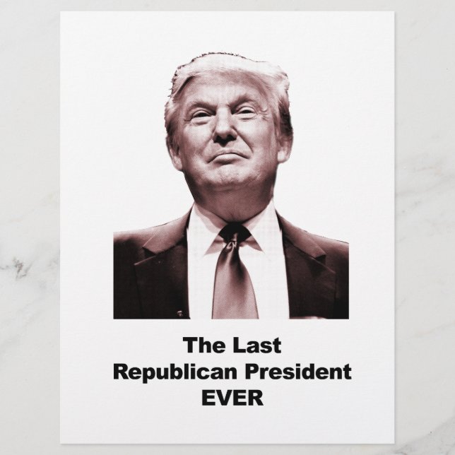 Het laatste republikeinse President ooit (Voorkant)