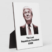 Het laatste republikeinse President ooit Fotoplaat (Zijkant)