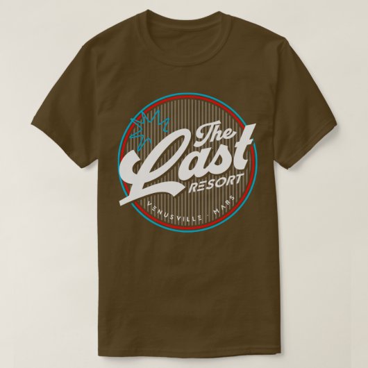 Het laatste resort t-shirt (Design voorkant)