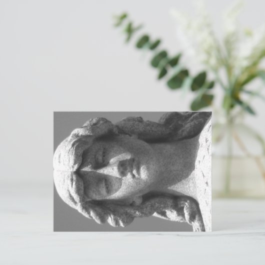 Het laatste Roos 3 zwarte en witte Briefkaart (Staand voorkant)