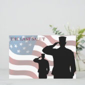 HET LAATSTE SALUT (Staand voorkant)