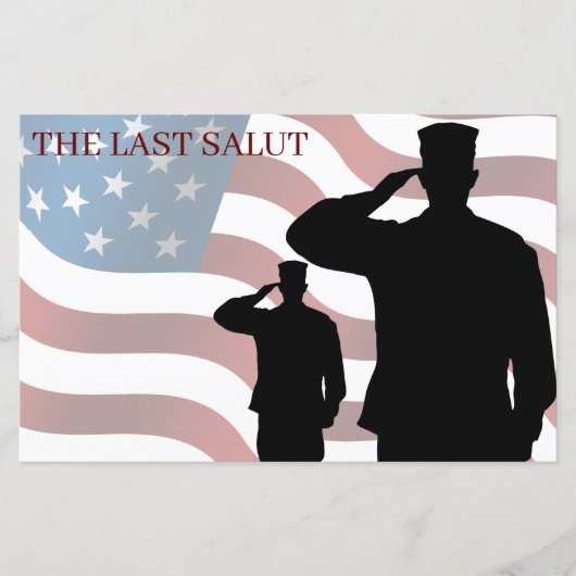 HET LAATSTE SALUT (Voorkant)