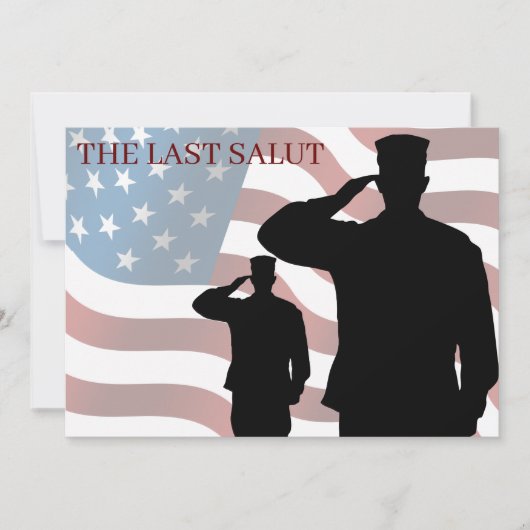 HET LAATSTE SALUT (Voorkant)