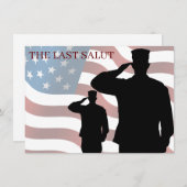 HET LAATSTE SALUT (Voorkant / Achterkant)