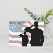 HET LAATSTE SALUT (Staand voorkant)