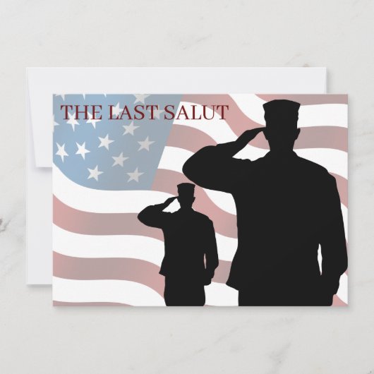 HET LAATSTE SALUT (Voorkant)