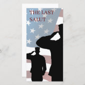 HET LAATSTE SALUT (Voorkant / Achterkant)