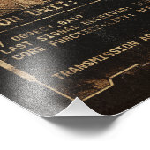 Het laatste signaal - Techno-Dystopian Streetwear Foto Afdruk (Hoek)