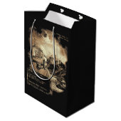 Het laatste signaal - Techno-Dystopian Streetwear Medium Cadeauzakje (Achterkant Gekanteld)