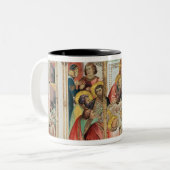 Het laatste Super Tweekleurige Koffiemok (Voorkant links)