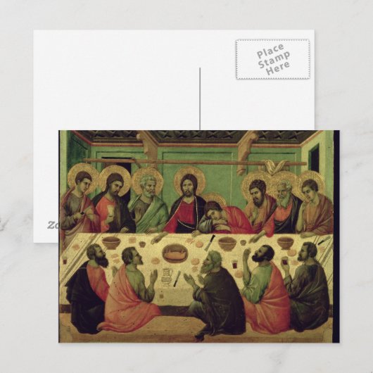Het laatste Super, van het Passion Altarpart Briefkaart (Voorkant / Achterkant)