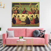 Het laatste Super, van het Passion Altarpart Canvas Afdruk (Insitu (Woonkamer))