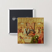 Het laatste Super Vierkante Button 5,1 Cm (Voorkant /achterkant)