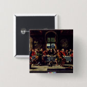 Het laatste Super Vierkante Button 5,1 Cm (Voorkant /achterkant)