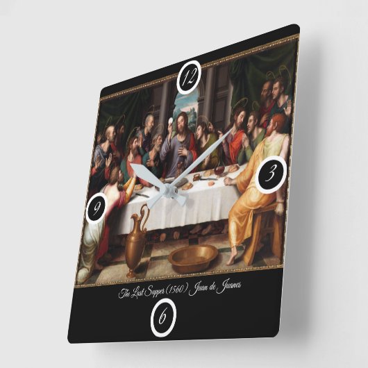 Het laatste Super Vierkante Klok (Hoek)