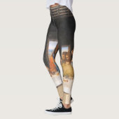 Het laatste superschilderende Leonardo Da Vinci Leggings (Links)