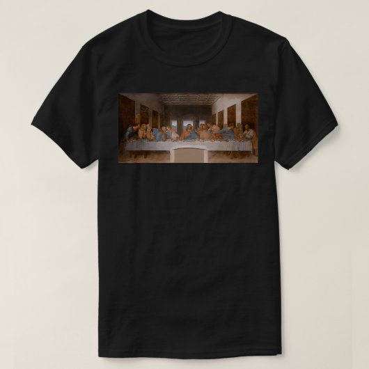 Het laatste superschilderij van Leonardo T-shirt (Design voorkant)