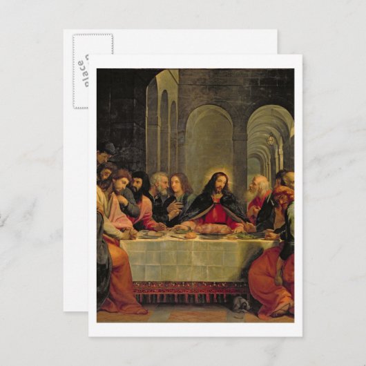 Het laatste Supper 2 Briefkaart (Voorkant / Achterkant)