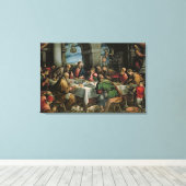 Het laatste Supper 2 Canvas Afdruk (Insitu (Houten vloer))