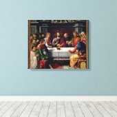 Het laatste Supper 2 Canvas Afdruk (Insitu (Houten vloer))
