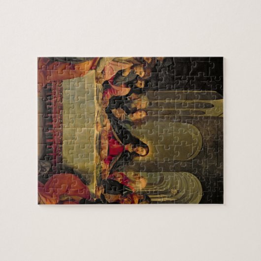 Het laatste Supper 2 Legpuzzel (Horizontaal)