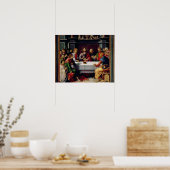 Het laatste Supper 2 Poster (Keuken)