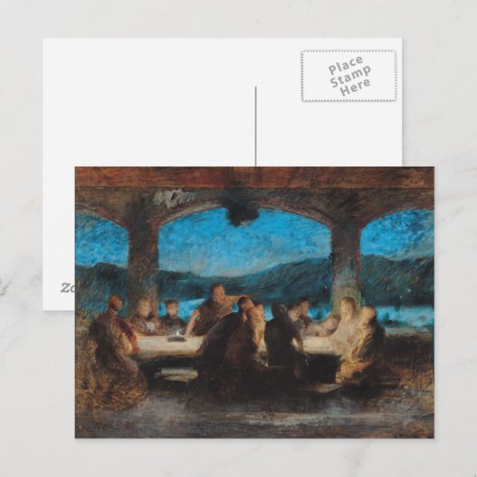 Het laatste Supper 3 Briefkaart (Voorkant / Achterkant)