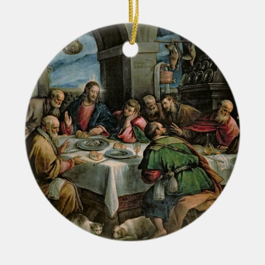 Het laatste Supper 3 Keramisch Ornament (Voorkant)