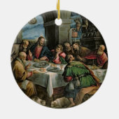 Het laatste Supper 3 Keramisch Ornament (Achterkant)