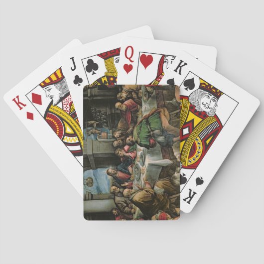 Het laatste Supper 3 Pokerkaarten (Achterkant)