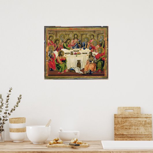 Het laatste Supper 3 Poster (Keuken)