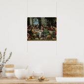 Het laatste Supper 3 Poster (Keuken)