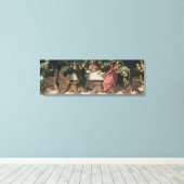 Het laatste Supper 4 Canvas Afdruk (Insitu (Houten vloer))