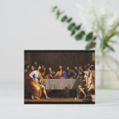 Het laatste Supper met Disciples Briefkaart (Staand voorkant)