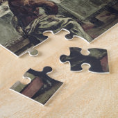 Het laatste Supper (olie op canvas) 2 Legpuzzel (Zijkant)