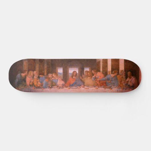 Het laatste Supper-schilderij Skateboard (Horizontaal)