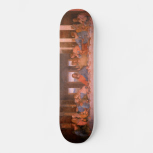 Het laatste Supper-schilderij Skateboard