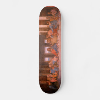Het laatste Supper-schilderij Skateboard