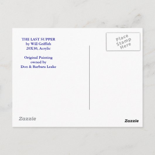 HET LAATSTE SUPPORT-BRIEFKAART BRIEFKAART (Achterkant)