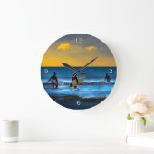 Het laatste Surf van de dag nemen Grote Klok (Huis)